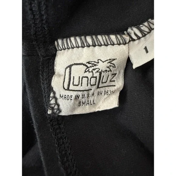 Vintage Luna Luz Women's Corset Waist Wide Leg Palazzo Pants Size Small - Picture 6 of 8